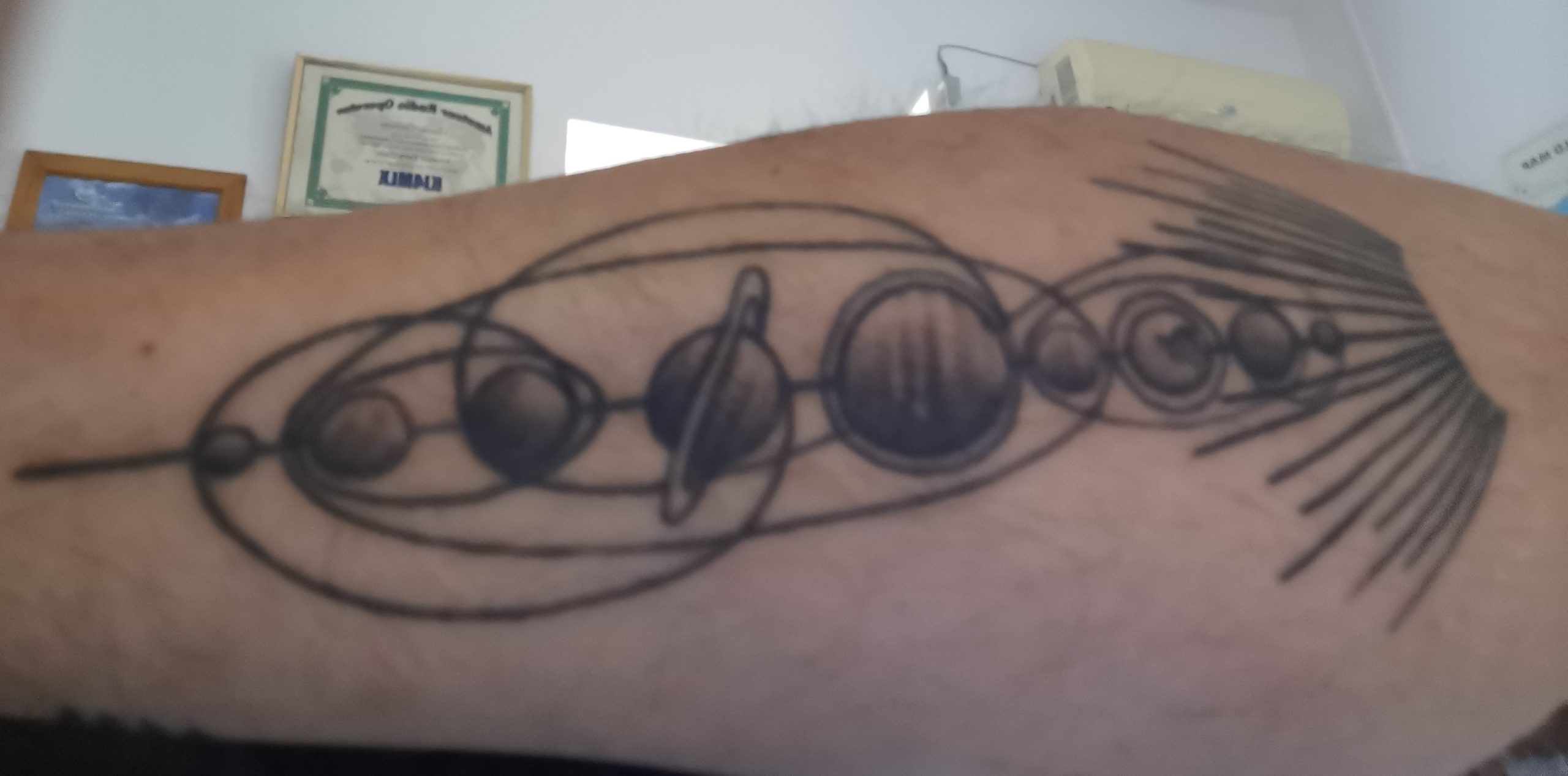 Il Sistema Solare - Tattoo