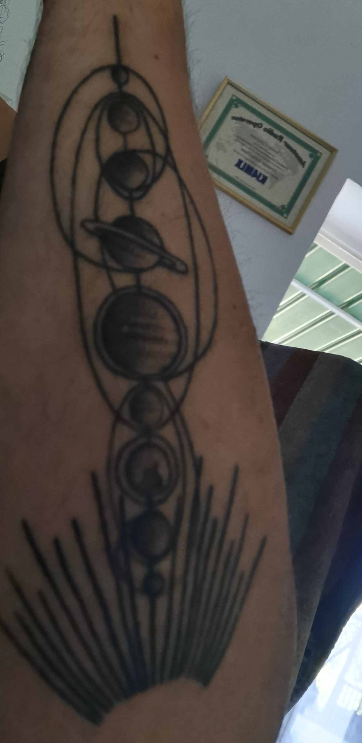 Il Sistema Solare - Tattoo