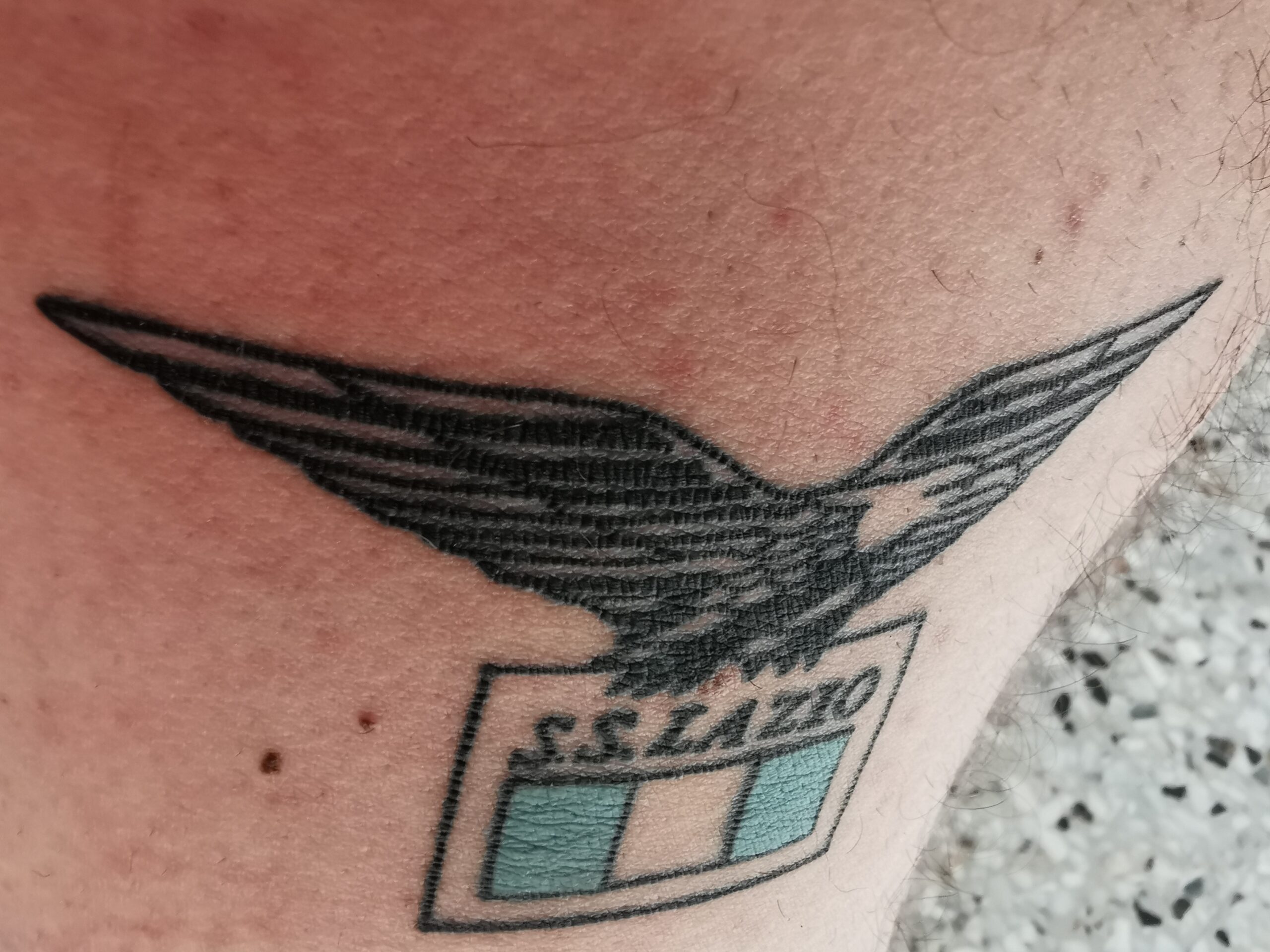 S.S.Lazio (Stemma) - Tattoo